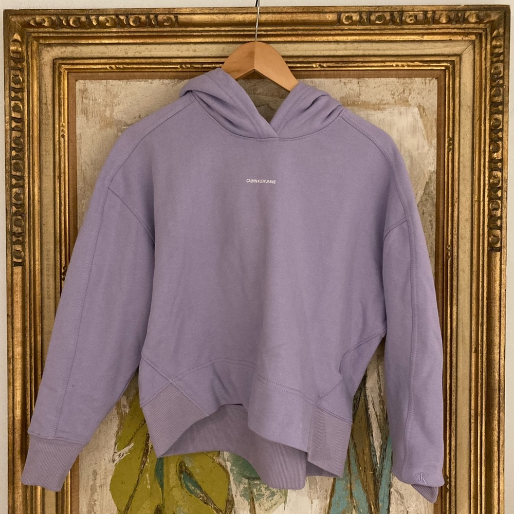 Organic Cotton Micro Logo Hoodie